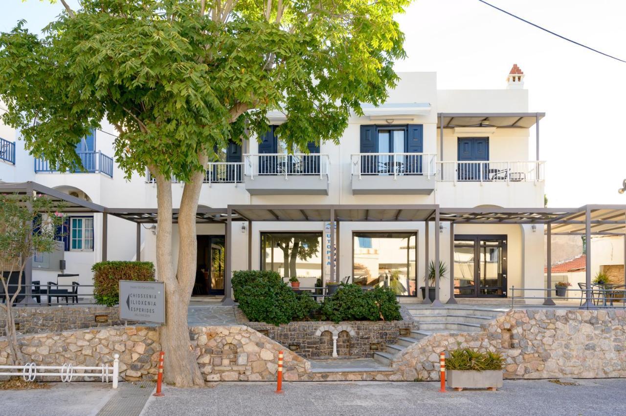 Ilioxenia Chios Studios & Apartments Paralia Agias Foteinis Exterior foto